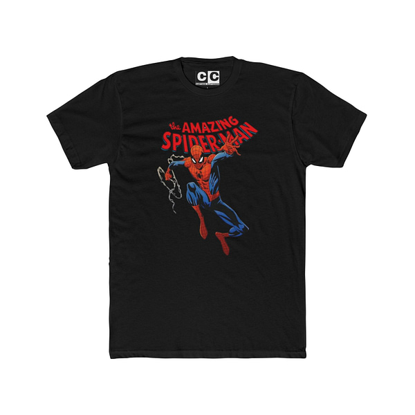 Buy now Amazing Spiderman Unisex Cotton Crew Tee on cartoonclothings.com. Buy now on cartoon clothings.