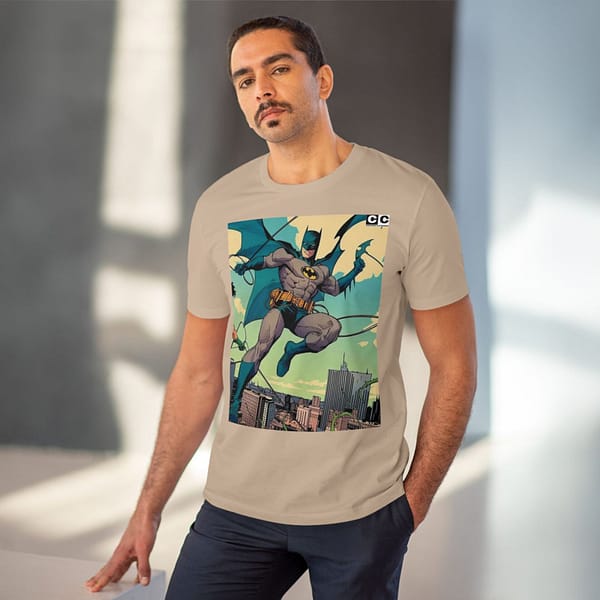 Buy Desert Dust color Batman Old Cartoon Unisex T-Shirt on cartoon clothings.