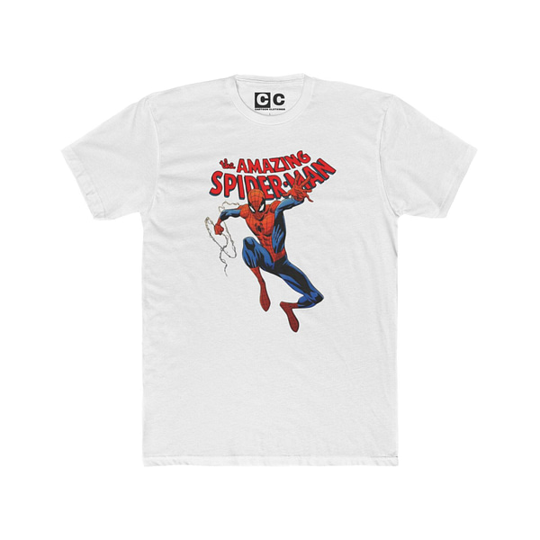 Buy now Amazing Spiderman Unisex Cotton Crew Tee on cartoonclothings.com. Buy now on cartoon clothings.