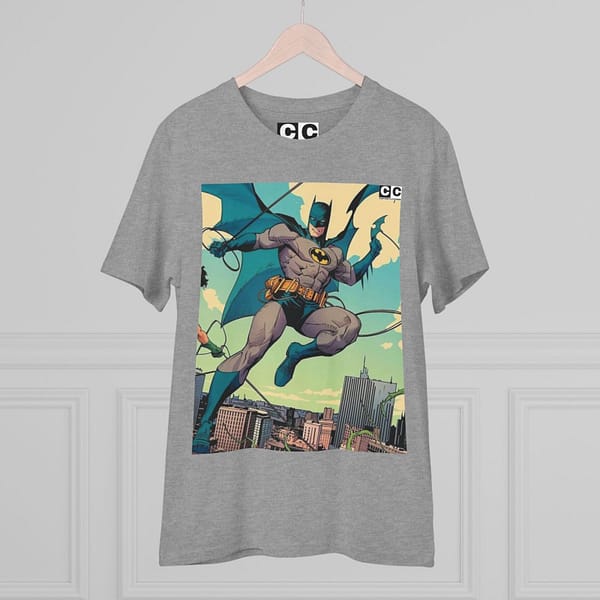 Buy Mid Heather Grey color Batman Old Cartoon Unisex T-Shirt on cartoon clothings.