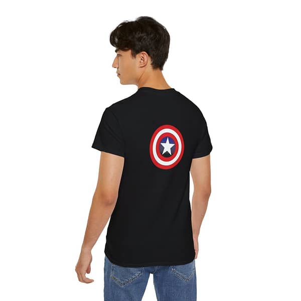 Captain America Unisex 99% Cotton Tee. Buy now on cartoon clothings. www.cartoonclothings.com