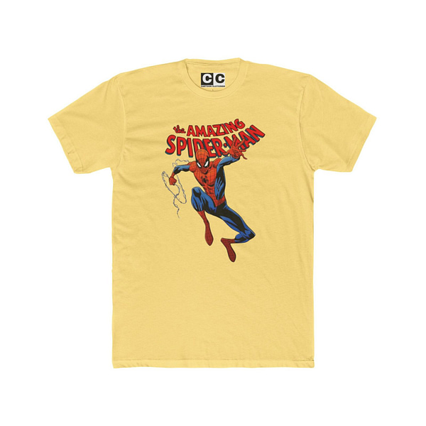 Buy now Amazing Spiderman Unisex Cotton Crew Tee on cartoonclothings.com. Buy now on cartoon clothings.