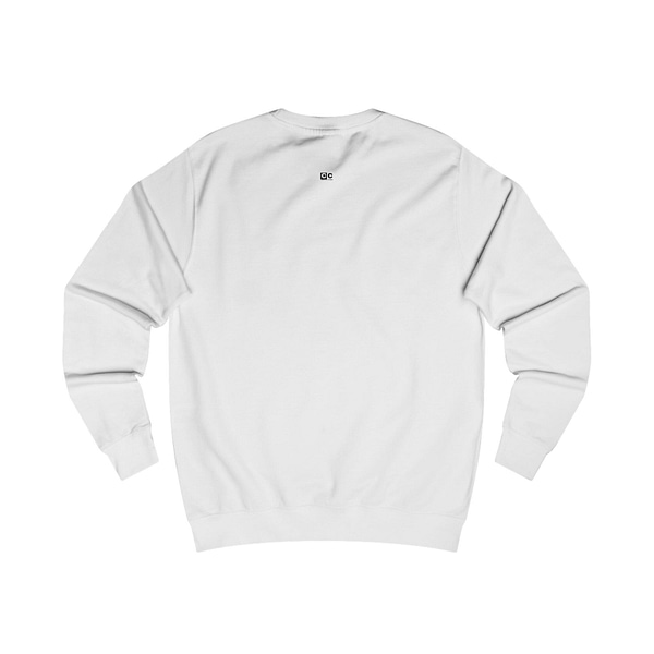 Buy now artic white color Torned Superman Logo Unisex Sweatshirt on cartoon clothings.