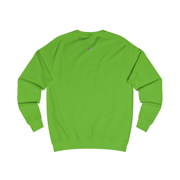 Buy now Lime Green color Torned Superman Logo Unisex Sweatshirt on cartoon clothings.