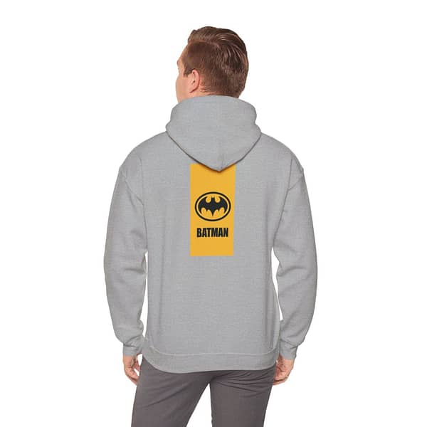 Buy now Bat man Knight Unisex Hoodie in Sport Grey Color on cartoon clothings.com