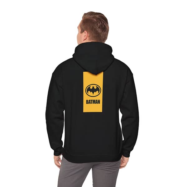 Buy now Bat man Knight Unisex Hoodie in Black Color on cartoon clothings.com