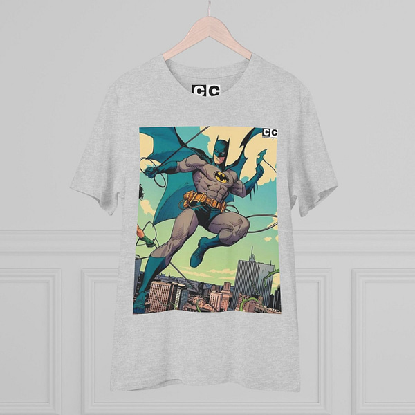 Buy Heather Grey color Batman Old Cartoon Unisex T-Shirt on cartoon clothings.