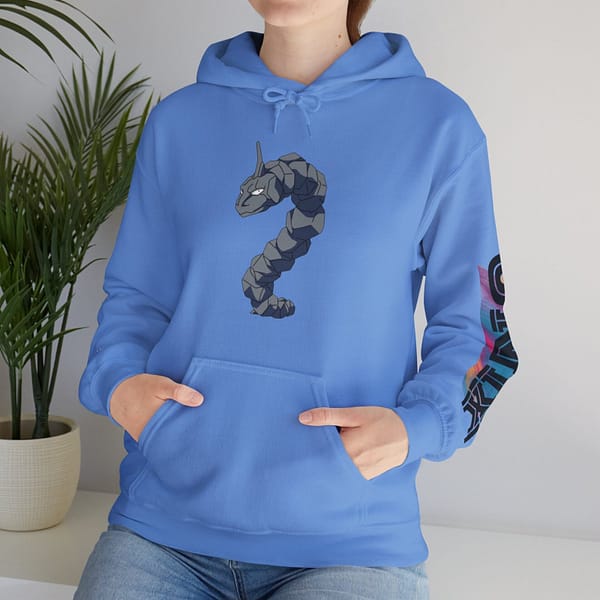 Pokemon Hoodie. Buy Onix Pokemon Hoodie on cartoon clothings. website: www.cartoonclothings.com