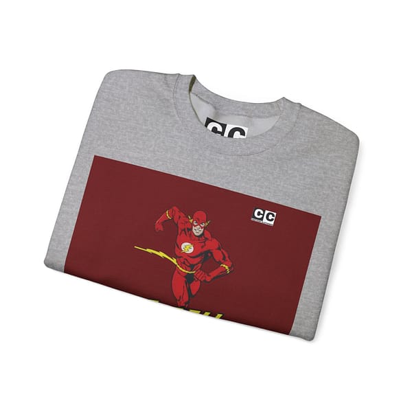 Fast Flash Unisex Sweatshirt. Buy now on cartoon clothings. website: www.cartoonclothings.com