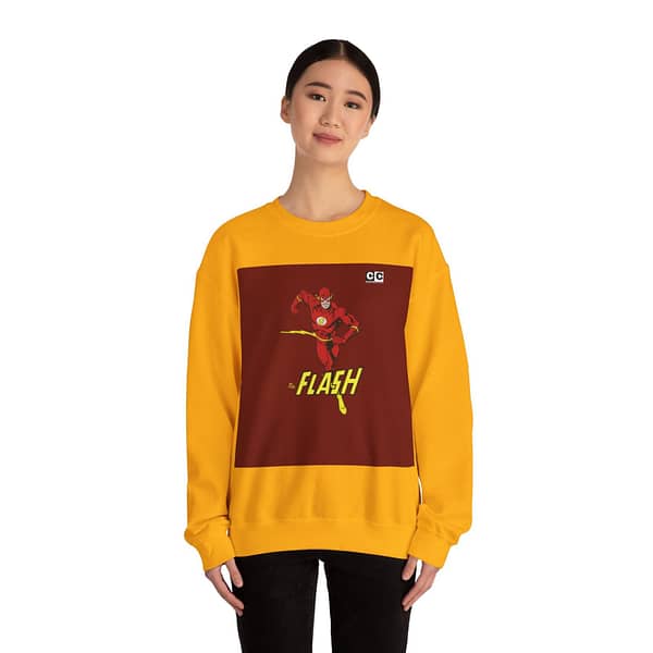 Fast Flash Unisex Sweatshirt. Buy now on cartoon clothings. website: www.cartoonclothings.com