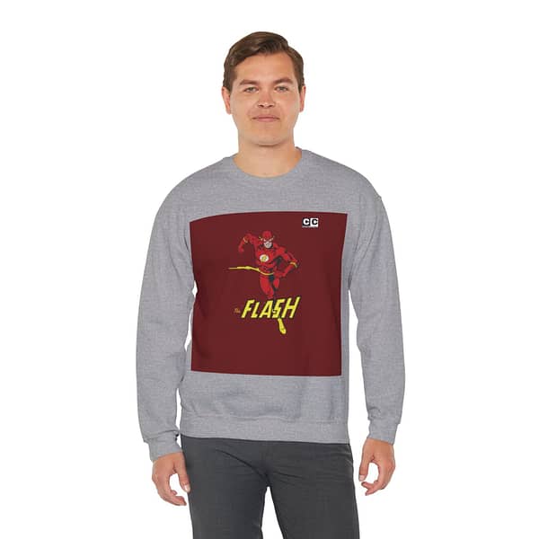 Fast Flash Unisex Sweatshirt. Buy now on cartoon clothings. website: www.cartoonclothings.com