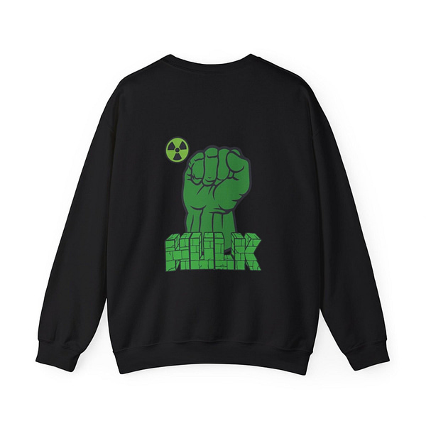 The Incredible Hulk Unisex Sweatshirt on cartoon clothings.