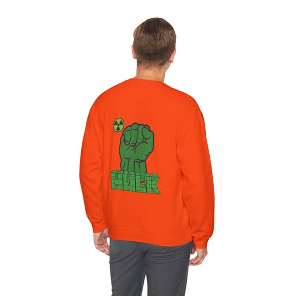 The Incredible Hulk Unisex Sweatshirt on cartoon clothings.