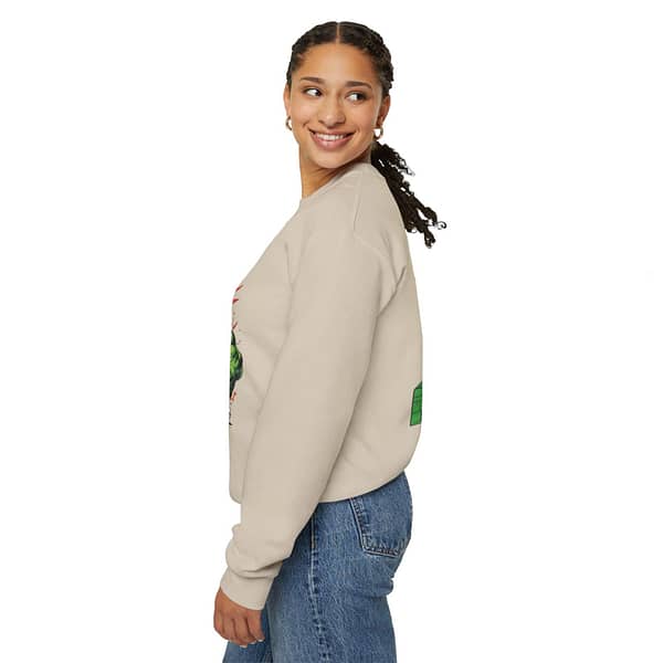 The Incredible Hulk Unisex Sweatshirt on cartoon clothings.