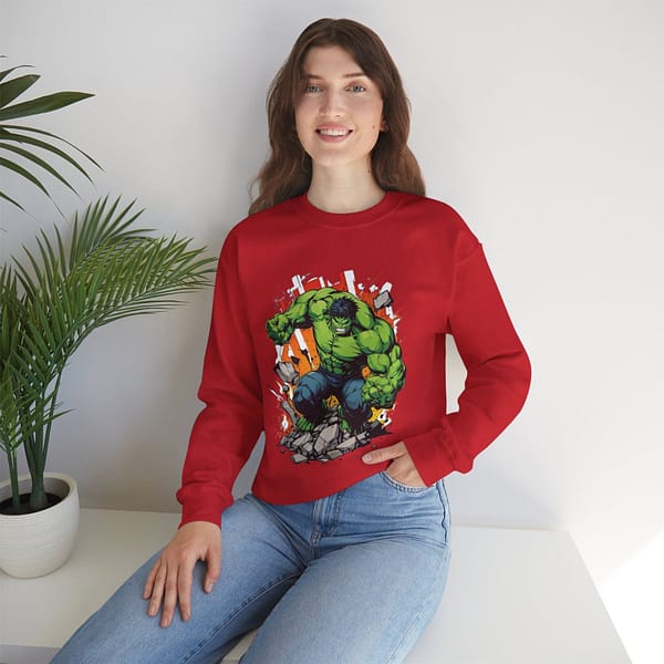 Buy now The Incredible Hulk Unisex Sweatshirt on cartoon clothings.