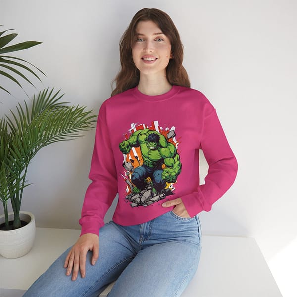 Buy now The Incredible Hulk Unisex Sweatshirt on cartoon clothings.