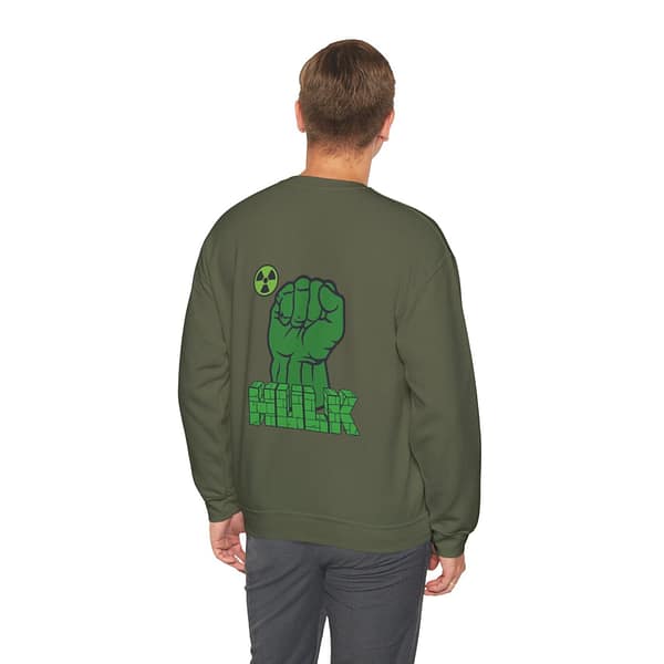 The Incredible Hulk Unisex Sweatshirt on cartoon clothings.