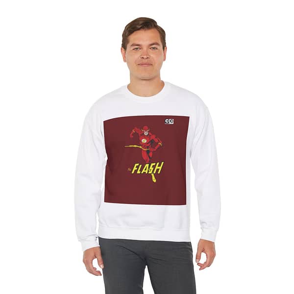 Fast Flash Unisex Sweatshirt. Buy now on cartoon clothings. website: www.cartoonclothings.com