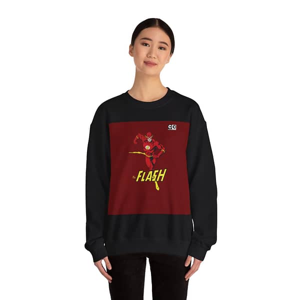 Fast Flash Unisex Sweatshirt. Buy now on cartoon clothings. website: www.cartoonclothings.com