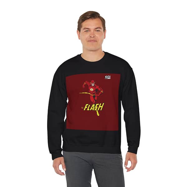 Fast Flash Unisex Sweatshirt. Buy now on cartoon clothings. website: www.cartoonclothings.com