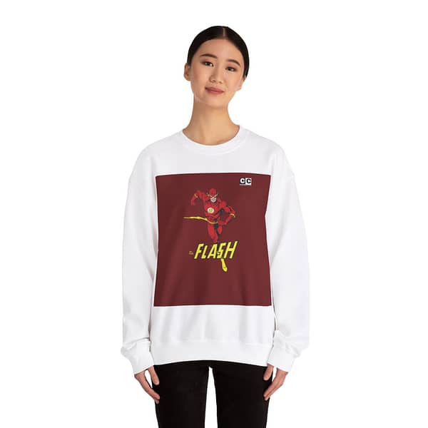 Fast Flash Unisex Sweatshirt. Buy now on cartoon clothings. website: www.cartoonclothings.com