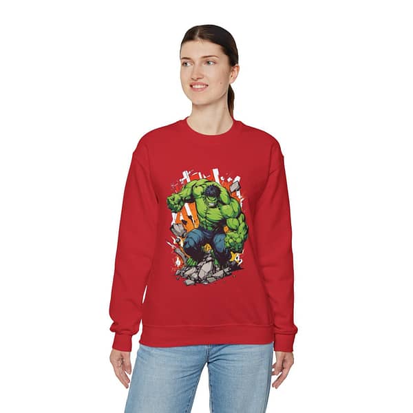 Buy now The Incredible Hulk Unisex Sweatshirt on cartoon clothings.