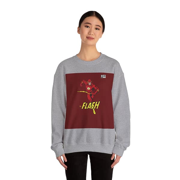 Fast Flash Unisex Sweatshirt. Buy now on cartoon clothings. website: www.cartoonclothings.com