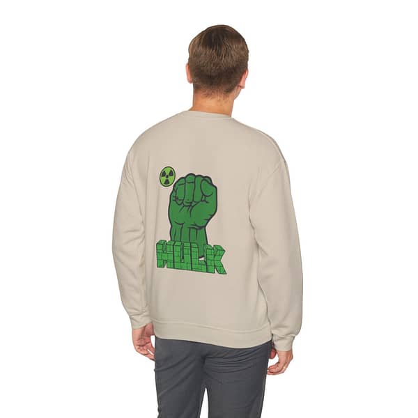 The Incredible Hulk Unisex Sweatshirt on cartoon clothings.