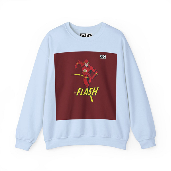 Fast Flash Unisex Sweatshirt. Buy now on cartoon clothings. website: www.cartoonclothings.com