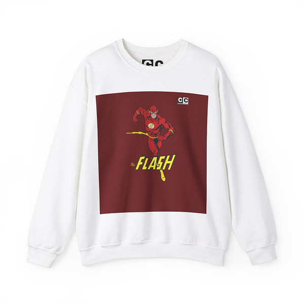 Fast Flash Unisex Sweatshirt. Buy now on cartoon clothings. website: www.cartoonclothings.com