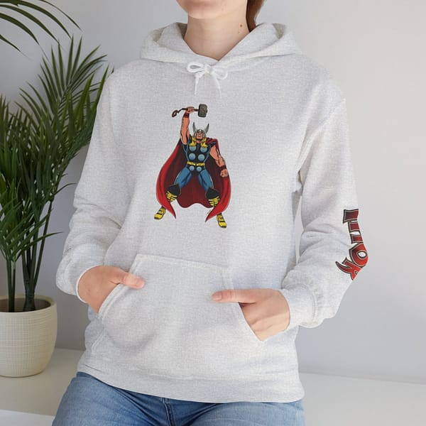 The Mighty Thor Unisex Hoodie Limited Edition. Buy now thor hoodie on cartoon clothings. webiste: www.cartoonclothings.com