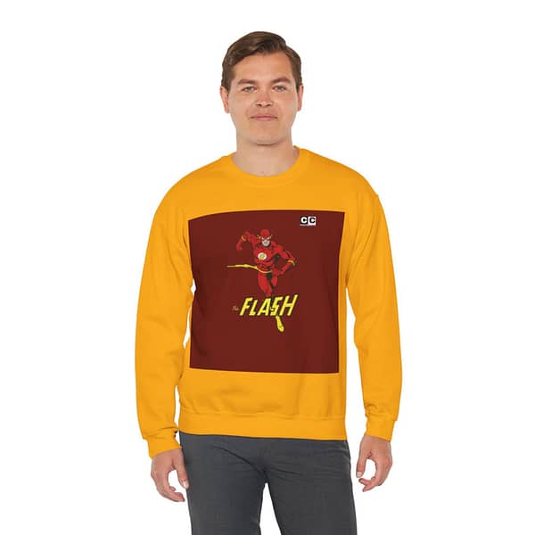 Fast Flash Unisex Sweatshirt. Buy now on cartoon clothings. website: www.cartoonclothings.com