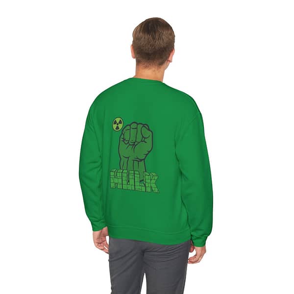 The Incredible Hulk Unisex Sweatshirt on cartoon clothings.