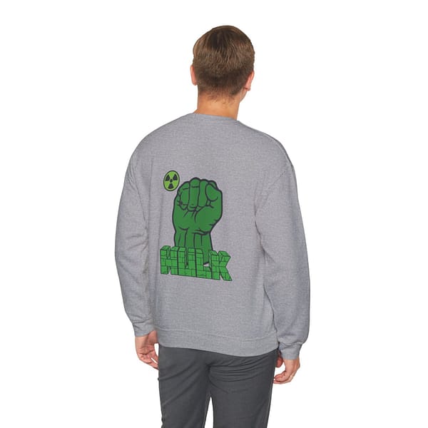 The Incredible Hulk Unisex Sweatshirt on cartoon clothings.