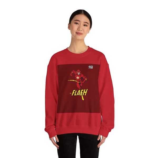 Fast Flash Unisex Sweatshirt. Buy now on cartoon clothings. website: www.cartoonclothings.com