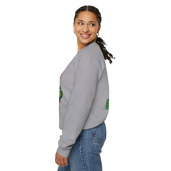 The Incredible Hulk Unisex Sweatshirt on cartoon clothings.