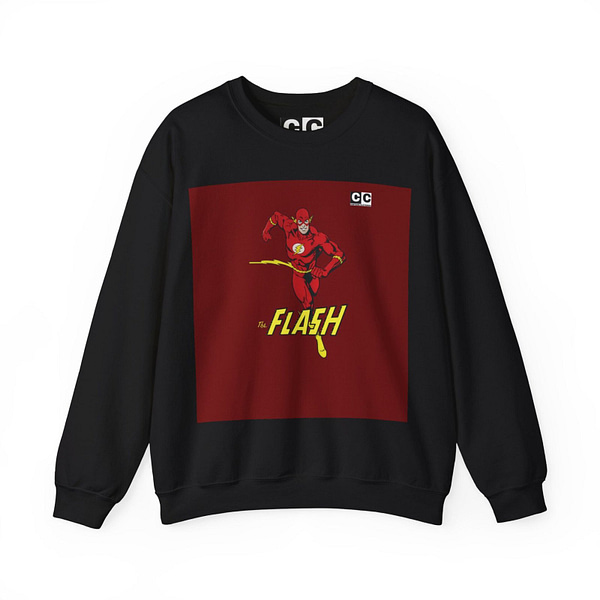 Fast Flash Unisex Sweatshirt. Buy now on cartoon clothings. website: www.cartoonclothings.com