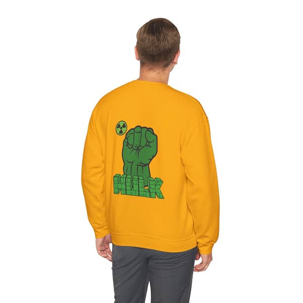 The Incredible Hulk Unisex Sweatshirt on cartoon clothings.