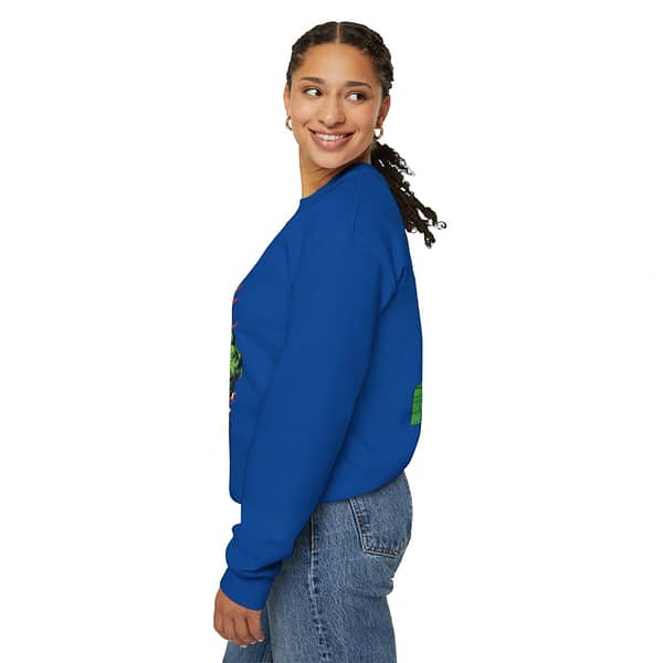 The Incredible Hulk Unisex Sweatshirt on cartoon clothings.