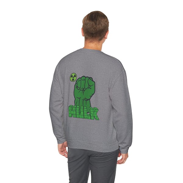 The Incredible Hulk Unisex Sweatshirt on cartoon clothings.