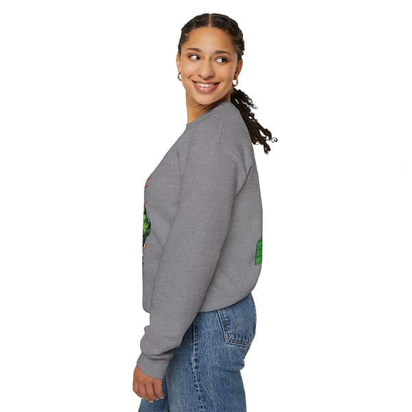 The Incredible Hulk Unisex Sweatshirt on cartoon clothings.