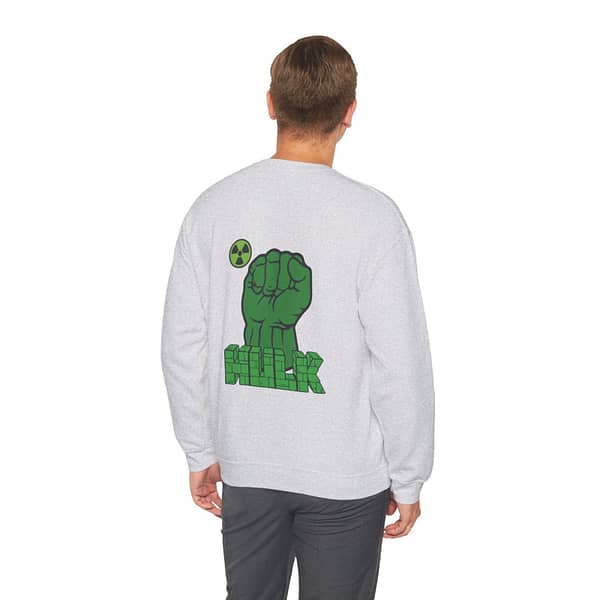 The Incredible Hulk Unisex Sweatshirt on cartoon clothings.