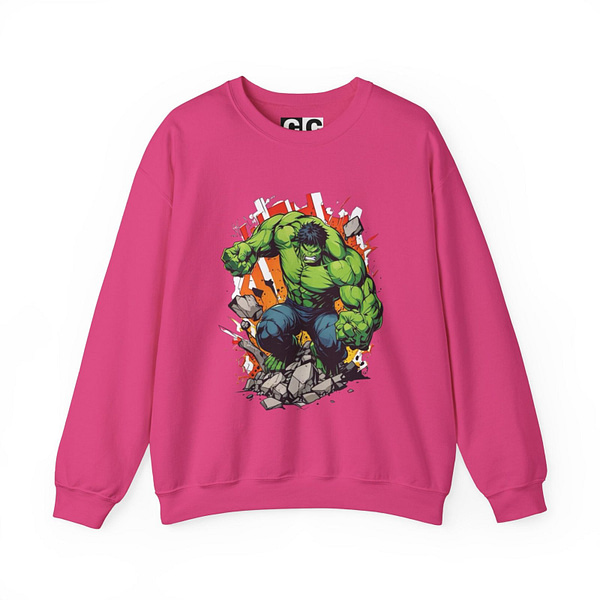 Buy now The Incredible Hulk Unisex Sweatshirt on cartoon clothings.