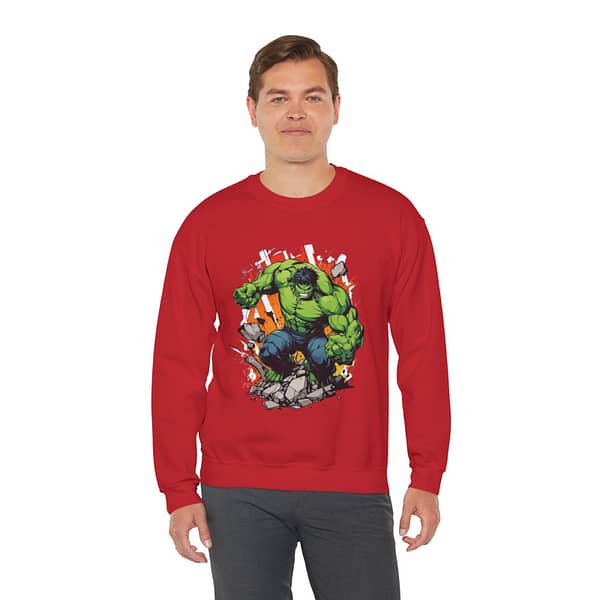 Buy now The Incredible Hulk Unisex Sweatshirt on cartoon clothings.