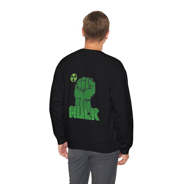 The Incredible Hulk Unisex Sweatshirt on cartoon clothings.