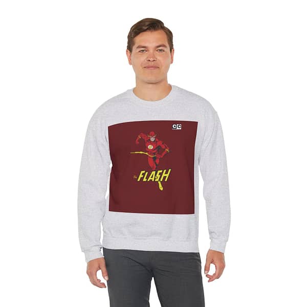 Fast Flash Unisex Sweatshirt. Buy now on cartoon clothings. website: www.cartoonclothings.com