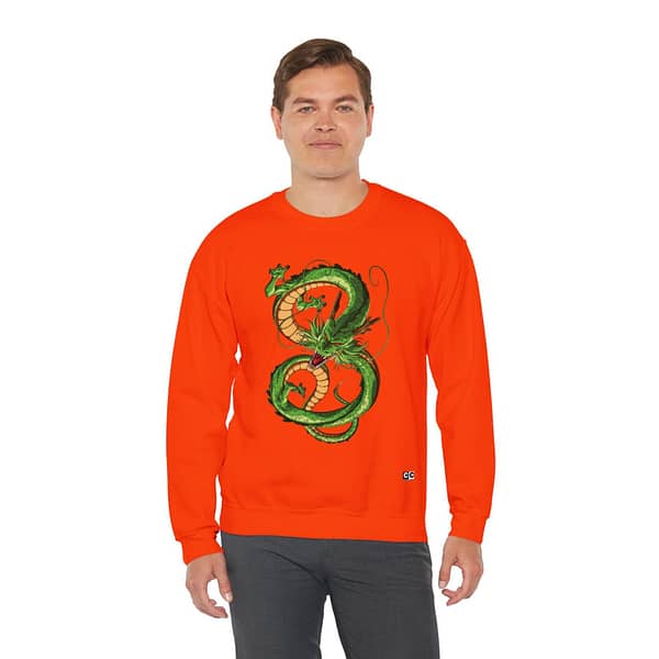 Shenron Dragon Unisex Sweatshirt. Buy now on cartoon clothings. Website: www.cartoonclothings.com