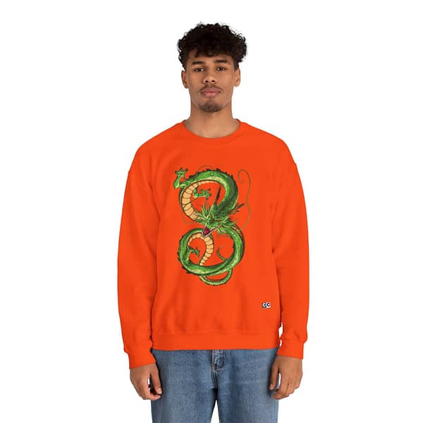 Shenron Dragon Unisex Sweatshirt. Buy now on cartoon clothings. Website: www.cartoonclothings.com