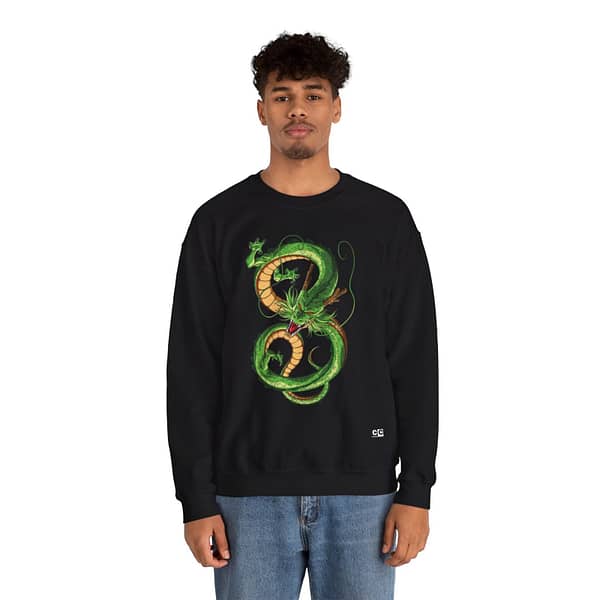 Shenron Dragon Unisex Sweatshirt. Buy now on cartoon clothings. Website: www.cartoonclothings.com