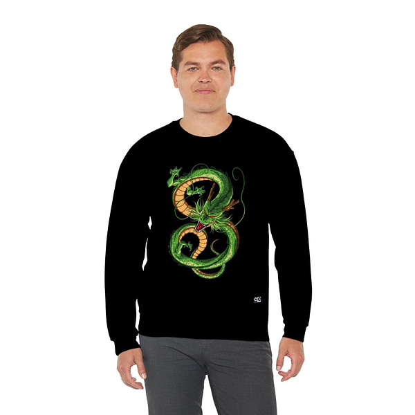 Shenron Dragon Unisex Sweatshirt. Buy now on cartoon clothings. Website: www.cartoonclothings.com